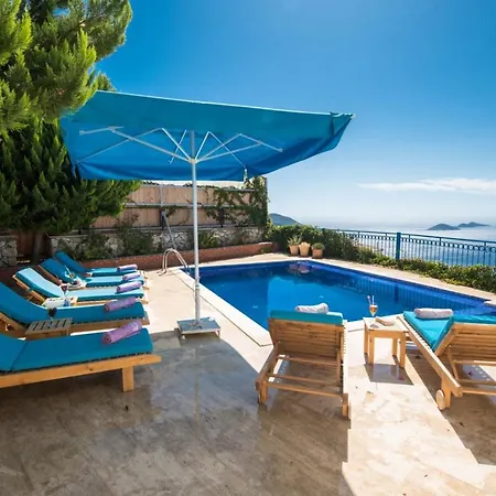Sea View With Private Pool For 10 People In Antalya, - Awz 140 *