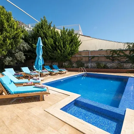 Sea View With Private Pool For 10 People In Antalya, - Awz 140 Villa
